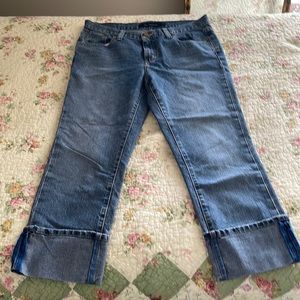 Calvin Klein Cuffed Crop Jean